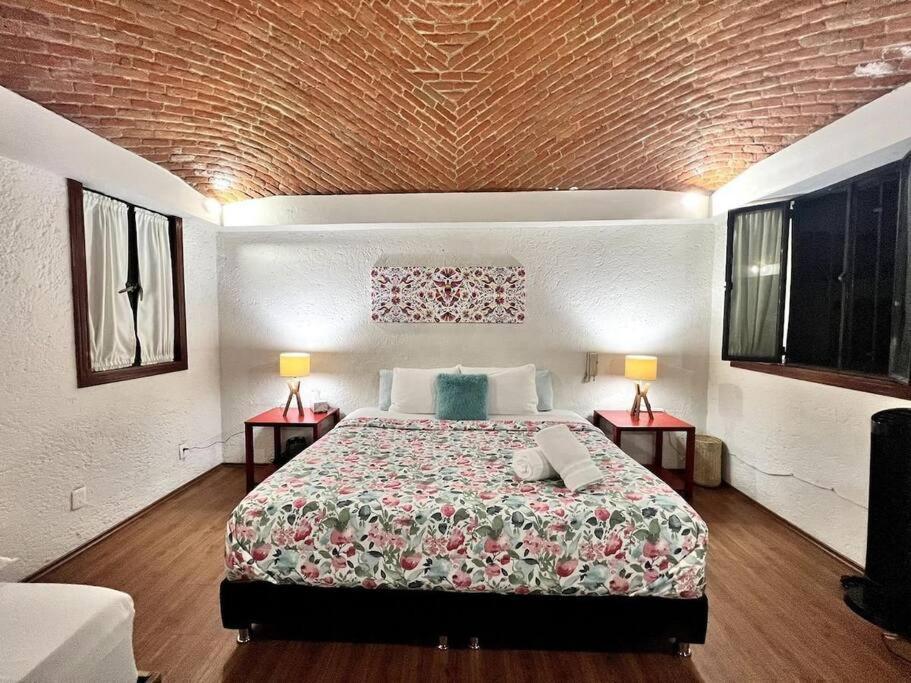 Villa Casa Ayvar. Espectacular Villa Colonial En El Corazon De Coyoacan. Mexico-stad Buitenkant foto